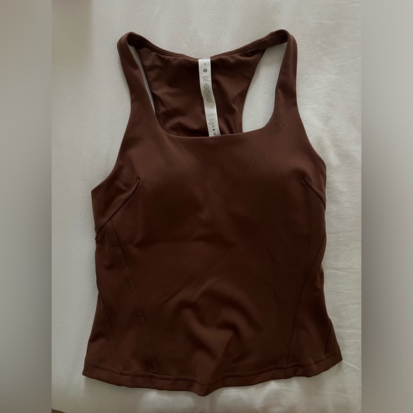 InStill Tank Top in color ‘Roasted Brown’ - Picture 4 of 4